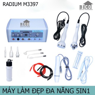 Máy làm đẹp da 5 chức năng radium m3397 - Chính hãng Bh12 tháng -Thiết bị spa giá tốt