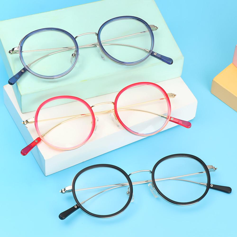 ESPO Mắt Kính Gọng Kim Loại Siêu Nhẹ Phong Cách Vintage