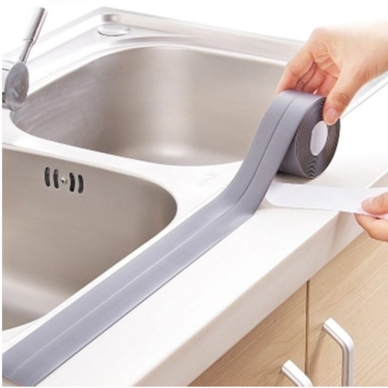 Băng Keo Dán Viền Bồn Rửa, Phòng Tắm Chống Thấm