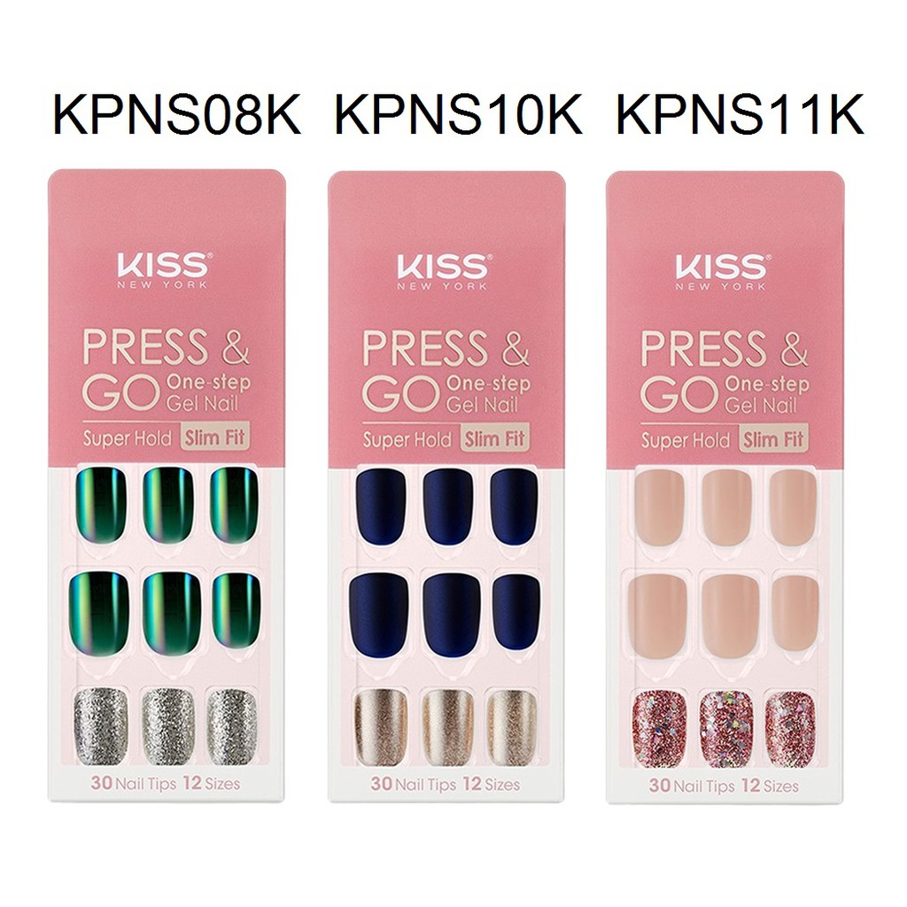 [BST Season] Móng Tay Gel Tự Dán Press &amp; Go Kiss New York Nail Box