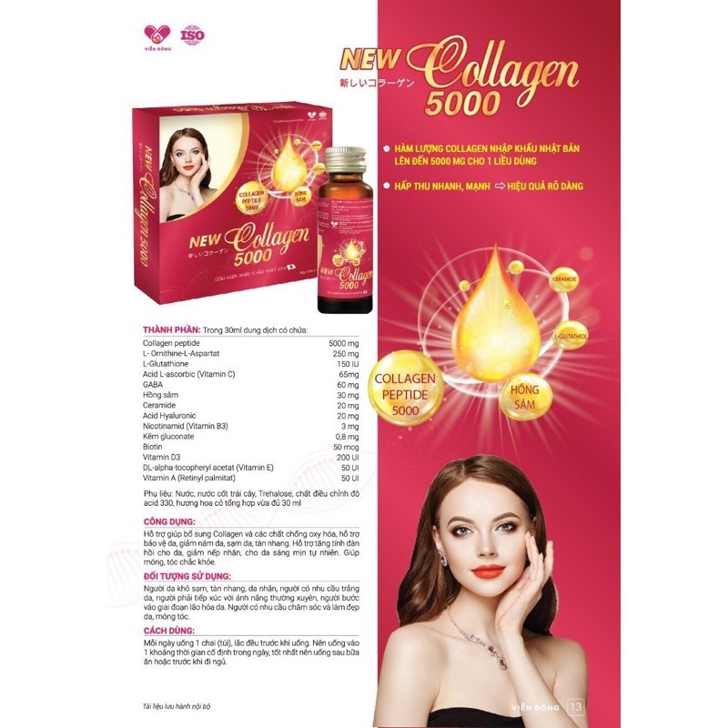 Nước uống colagen đẹp da chống lão hóa,tăng vòng 1 | BigBuy360 - bigbuy360.vn