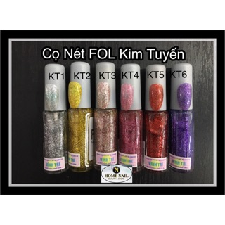 CỌ NÉT KIM TUYẾN FOL ( màu kim tuyến )