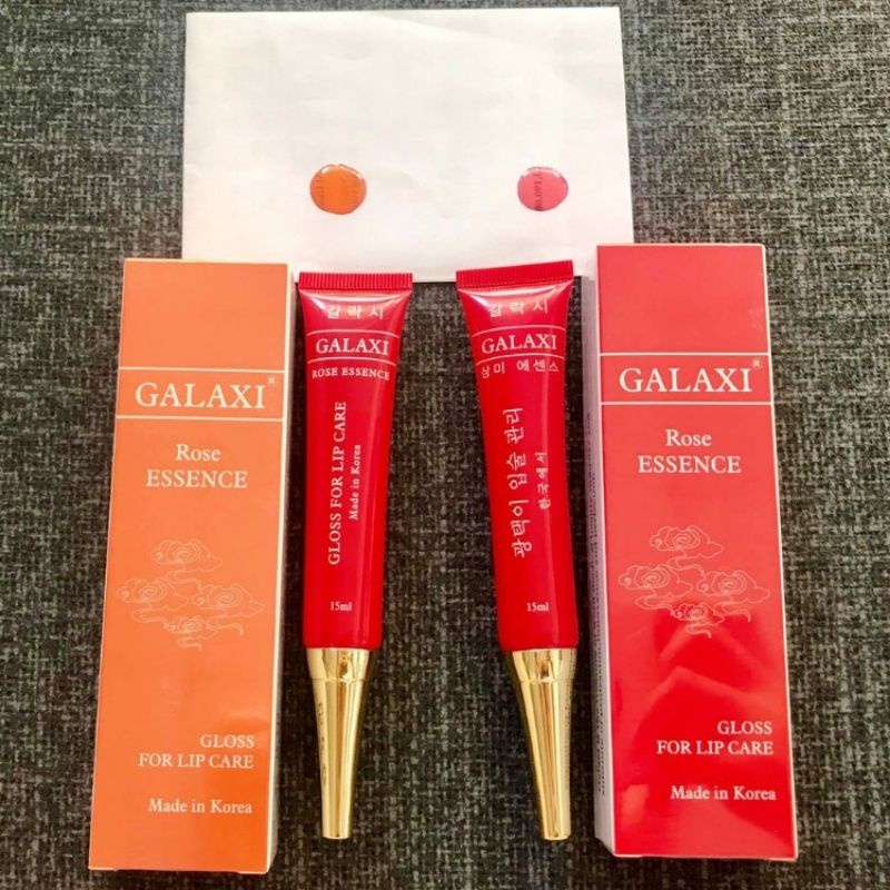 Dưỡng kích màu Galaxy Hàn Quốc sau phun xăm môi đỏ tươi chính hãng dạng tuýt 15ml