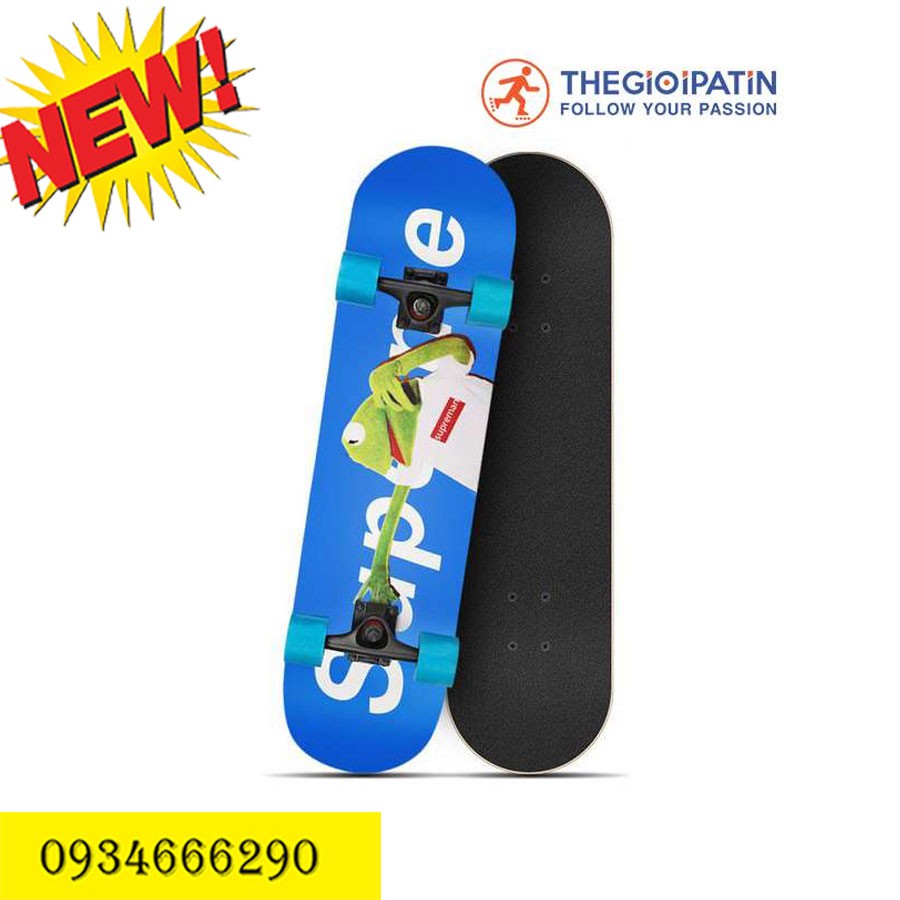 Ván Trượt SkateBoard Ếch Xanh 1100-14 Mua Thả Ga - Không Lo Về Giá