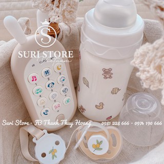 Đồ chơi Điện thoại di động nhiều âm thanh Haave Bricks Hàn Quốc