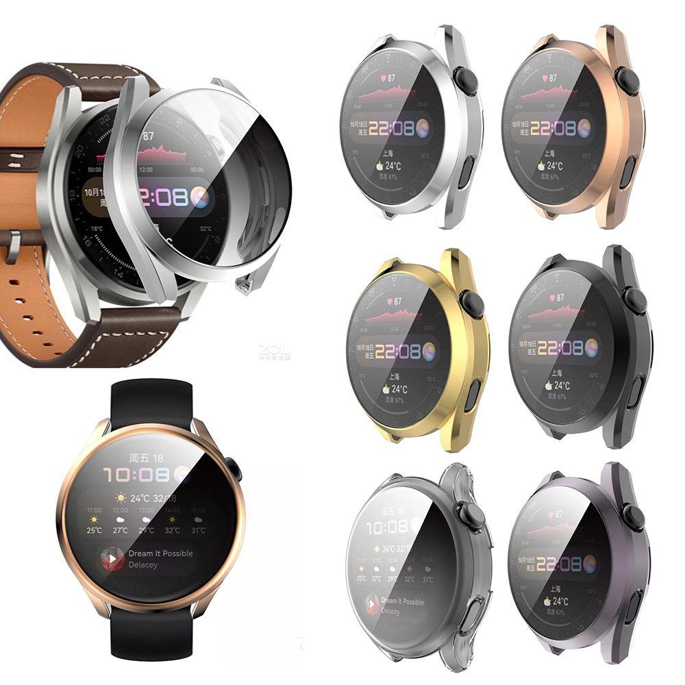 BEBETTERM Ốp Bảo Vệ Bằng TPU 46MM 48MM Dành Cho Đồng Hồ Huawei Watch 3 / 3 Pro
