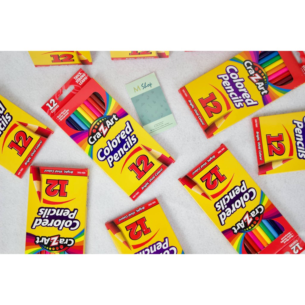 Set bút chì màu Cra-Z-Art 12 cây