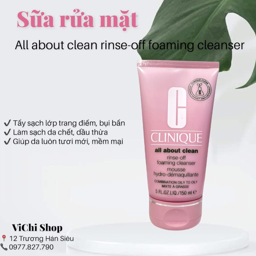 Sữa rửa mặt All About Clean Rinse-Off Foaming Cleanser
