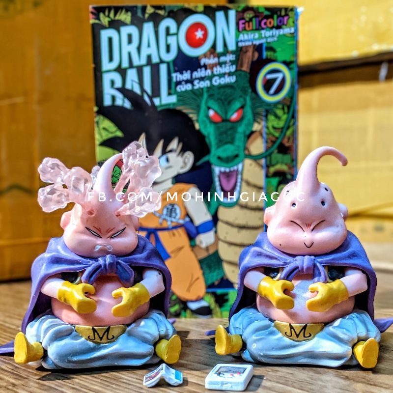 (Sẵn VN) [Hàng chuẩn] Mô hình Dragonball Kid Buu, Ma Bư chất lượng cao, chi tiết, sắc nét chơi game