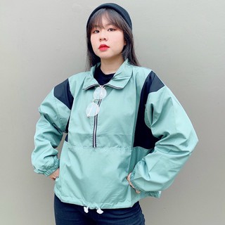 (Giá Rẻ) ÁO KHOÁC DÙ Bomber Jacket (M1370 - Cổ Zip)