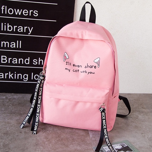 Balo nam nữ đi học phong cách Hàn Quốc xinh xắn Jelishop