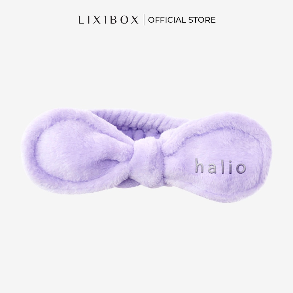 [HB Gift] Băng Đô Rửa Mặt Halio - Purple