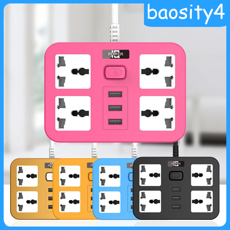 Ổ Cắm Điện 3 Cổng Usb 1.8m Tiện Dụng | BigBuy360 - bigbuy360.vn