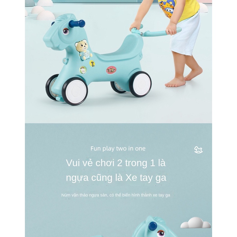 Ngựa bập bênh trẻ em, ghế bập bênh có nhạc, ngựa bập bênh đồ chơi trẻ em