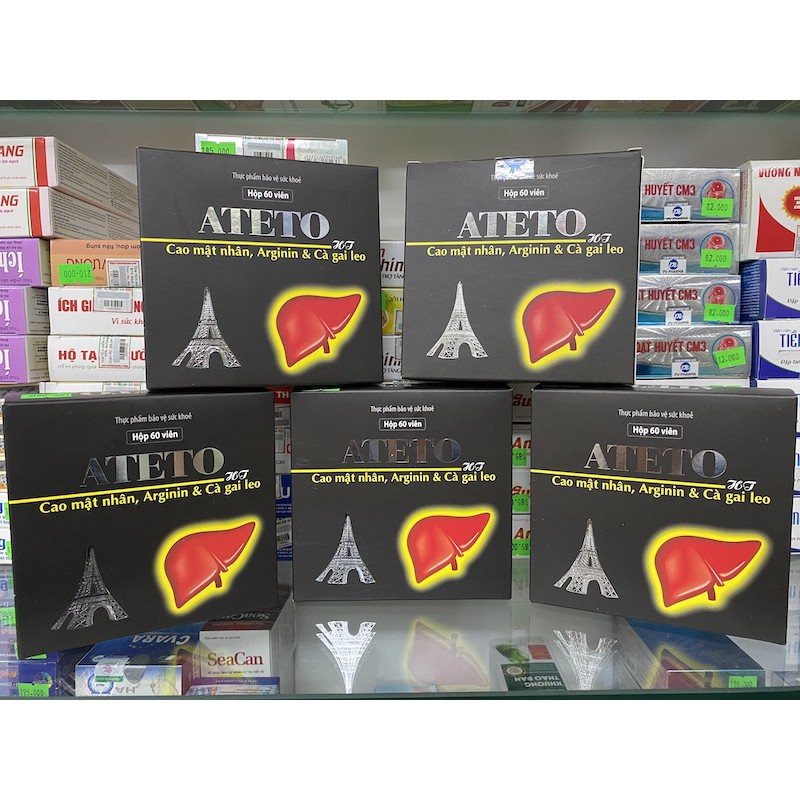 ATETO - Tăng cường chức năng gan, giải độc gan, bảo vệ gan