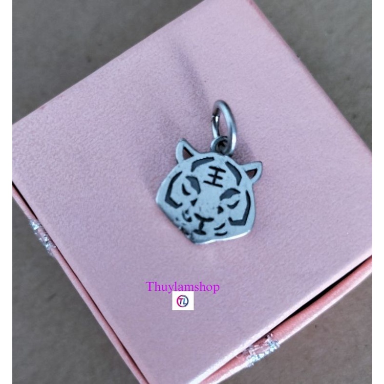 Charm bạc 925 hình giáp dần vĩnh viễn bảo hành