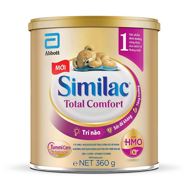 Sữa Similac Total Comfort 1 HMO 360g (cho bé 0-12 tháng tuổi)