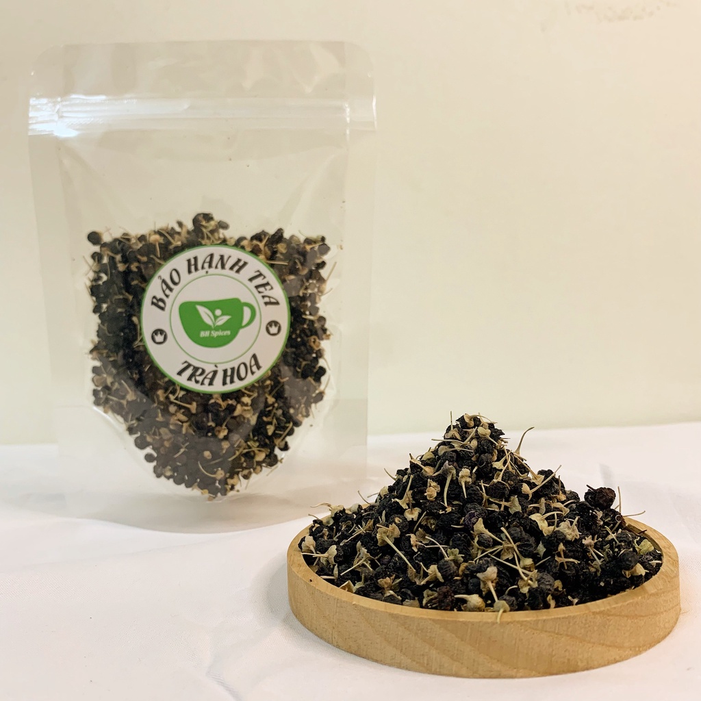 Hắc kỷ tử (kỷ tử đen) Tây Tạng 100gr  (Trà hắc kỳ tử đẹp da, dưỡng nhan) BH Spices BHS028