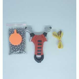 com bô ná ONEHIT hai ngắm nhựa+ mọt túi bi + 3 dây ná dẹt + bia tập bắn