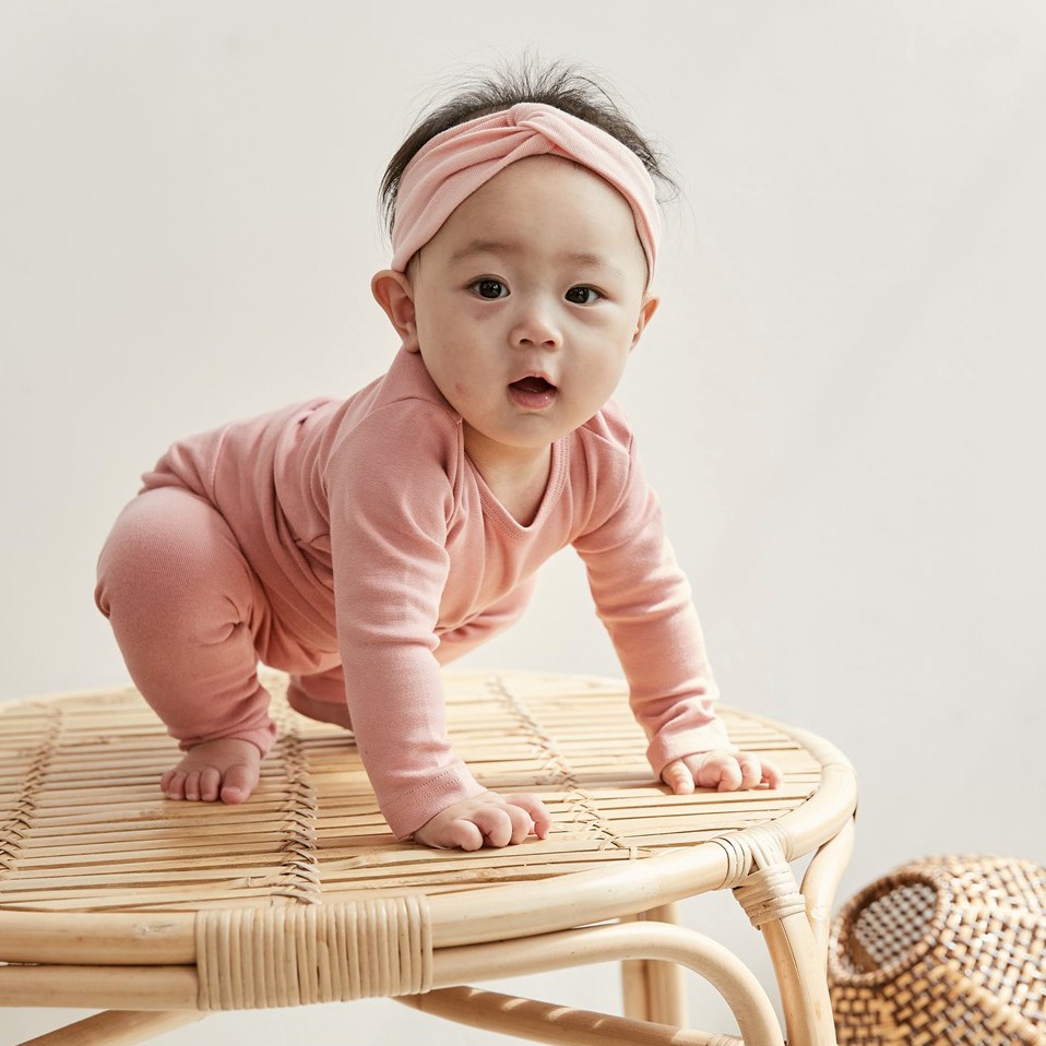 Bộ quần áo cho bé chính hãng Rototo bebe nhập khẩu Hàn Quốc chất liệu 2 lớp thoáng mát