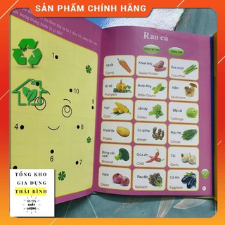 Sách Nói Song Ngữ Tiếng Việt Và Tiếng Anh, Giúp Bé Phát Triển Khả Năng Ngôn Ngữ
