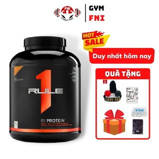 Whey Protein RULE 1, Sữa Tăng Cơ Hấp Thu Nhanh 5lbs 76sv + 2 Quà