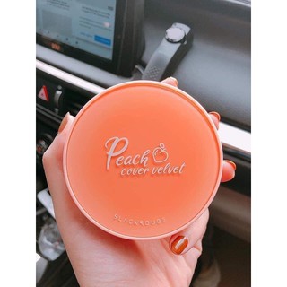 Phấn nước “trái đào” black rouge peach cover velvet cushion
