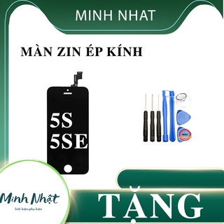 Màn hình thay thế cho 5s đen zin ép kinh. tặng kèm bộ sửa 8 trong 1.