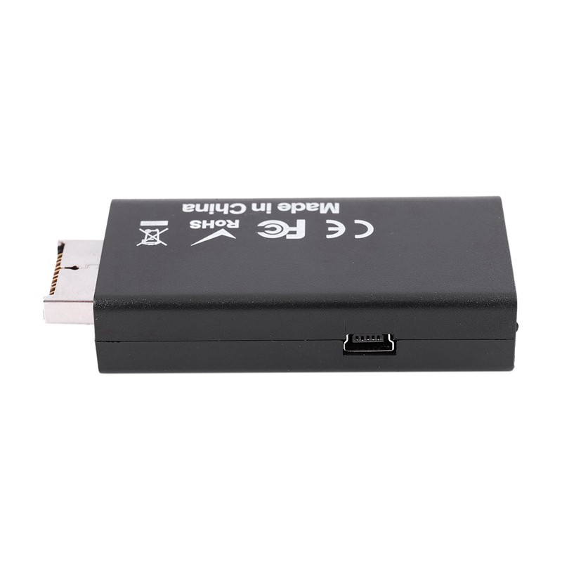 HDV-G300 to HDMI 480i/480p/576i Video Converter Adapter with 3.5mm Audio Output Supports All PS2 Display Modes