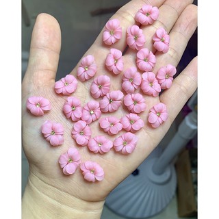 Hoa bột Nail - Hoa gắn móng trang trí móng