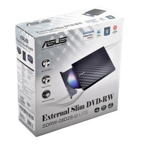 Ỗ đĩa quang rời Asus SDRW-08D2S-U DVD-RW External Slim