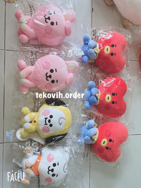 Gấu bông | Baby sitting doll BT21 (20cm) (Sẵn Rj) chính hãng