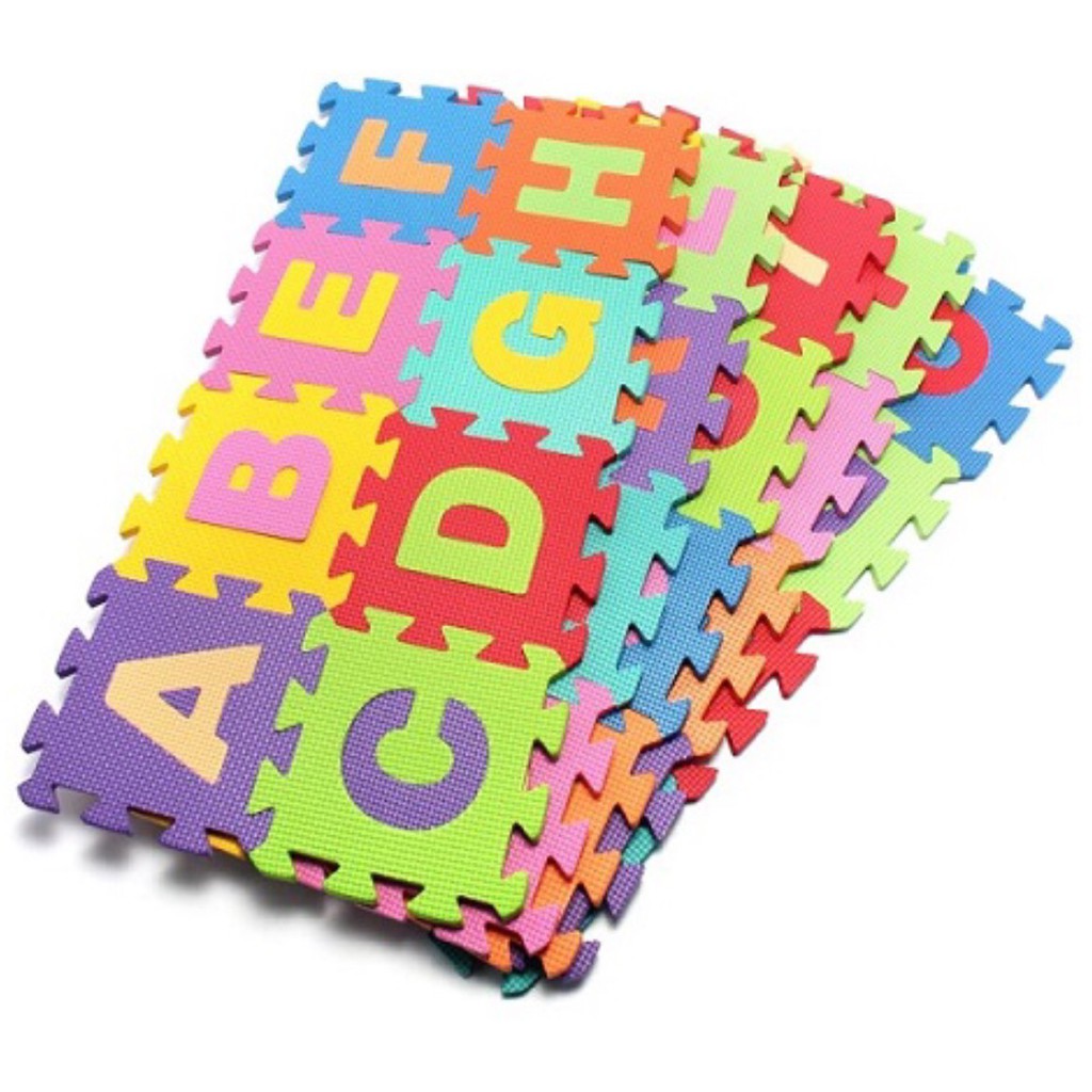 40 tấm xốp lót sàn có kích thước 15x15 cm/ tấm cho bé