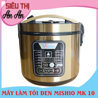 MÁY LÀM TỎI ĐEN(CÓ KHAY TỎI)12 CHƯC NĂNG MISHIO MK 10 ( VÀNG ĐỒNG ) ( Có Video )