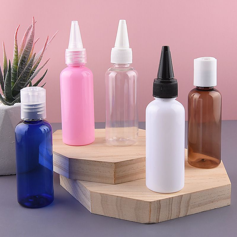 Chai Chiết Mĩ Phẩm ❤ GIÁ RẺ NHẤT ❤ [20ml-250ml] Chai nhựa pet nắp nhọn chiết mỹ phẩm, chiết mực, dung dịch.