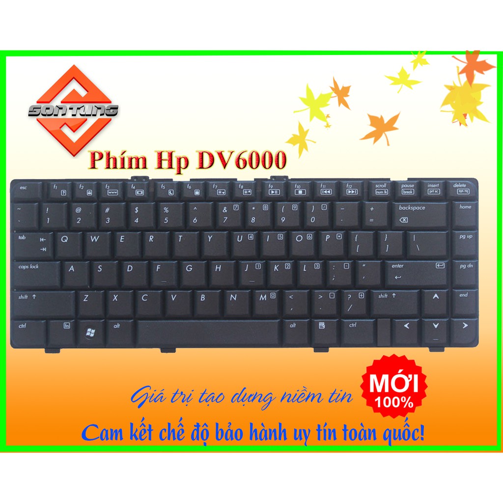 Bàn Phím Laptop HP Pavilion DV6000