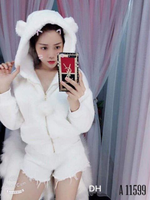 Áo lông tai gấu 2 lớp cực đẹp_DH1800 TUYỂN SỈ | BigBuy360 - bigbuy360.vn