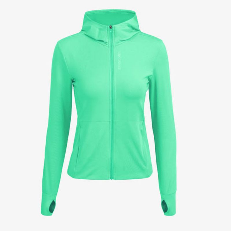 Áo khoác nữ Lime Orange Air Hoodie Plus thời trang LO18707102-DCY
