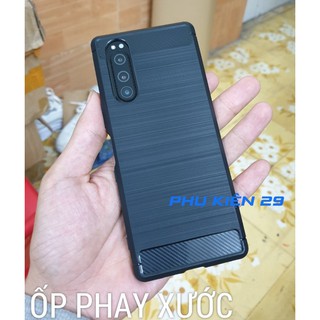 [Sony Xperia 5] Ốp lưng silicon chống sốc RUGGED