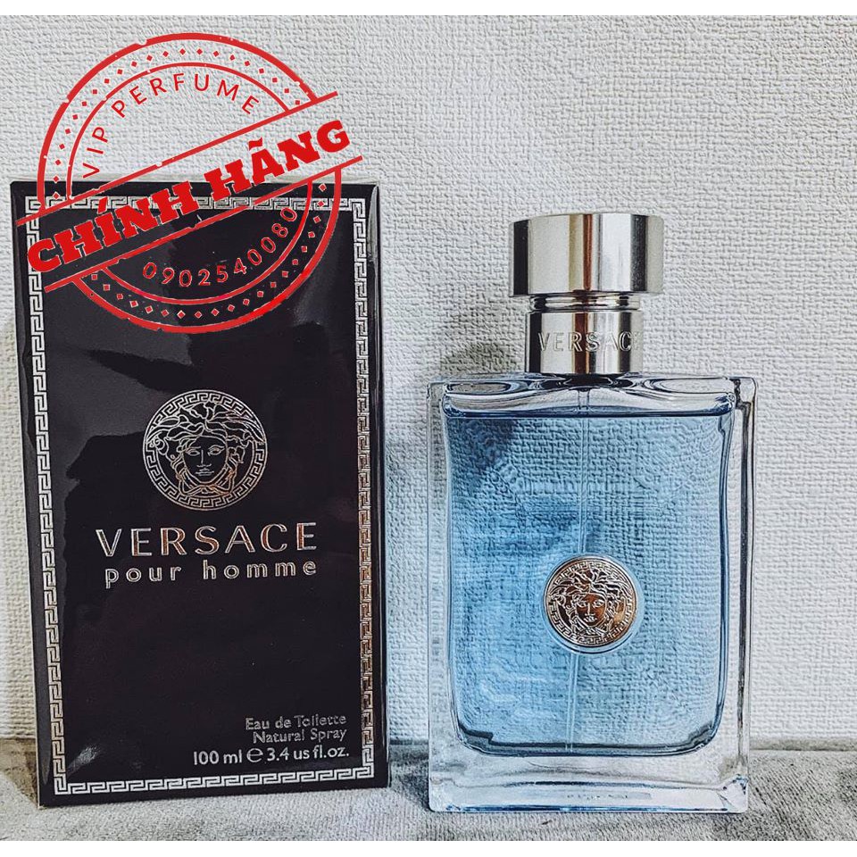 Nước hoa nam chính hãng Versace Pour Homme EDT 100ml