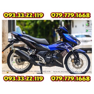 Tem Rời Winner X 150 Xanh Đen