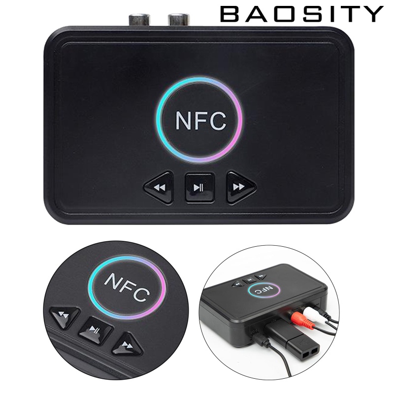 Bộ Chuyển Đổi Âm Thanh Không Dây 5.0 Nfc 3.5mm Aux | BigBuy360 - bigbuy360.vn