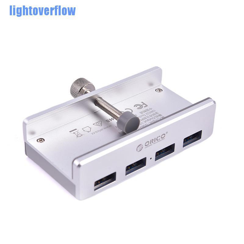 Hub chia 4 cổng USB 3.0 ORICO bằng nhôm dành cho Laptop máy tính để bàn 10-32mm