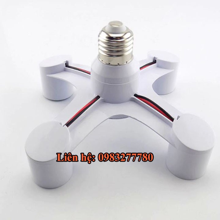 Đầu chia đui xoáy E27