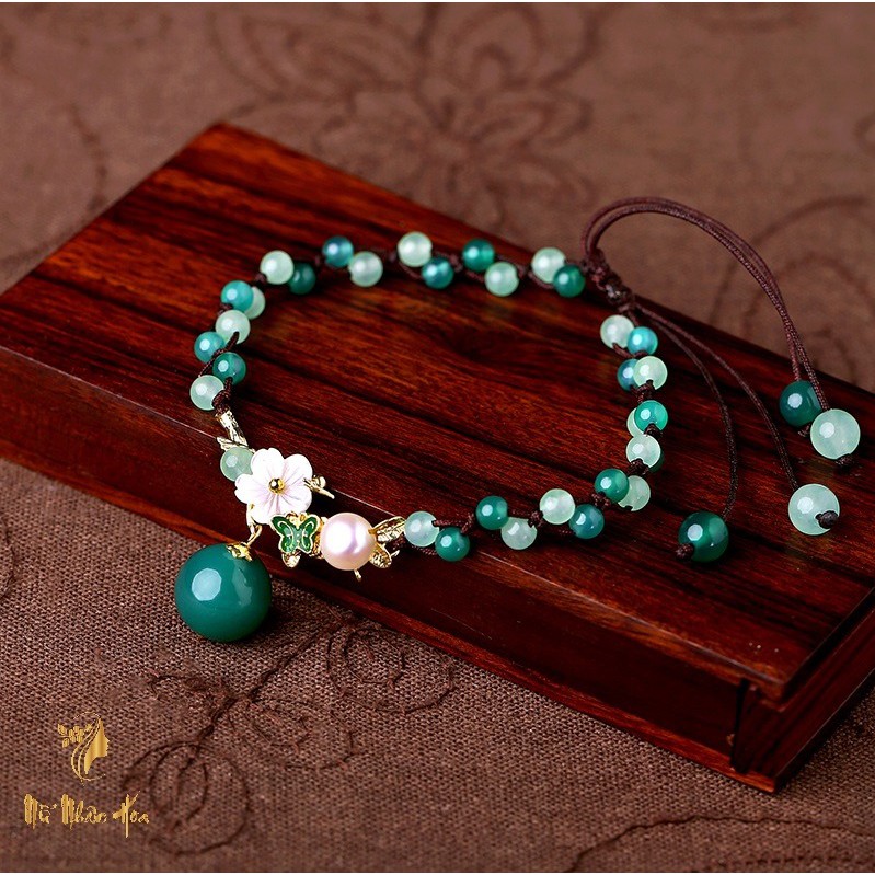 Lắc chân chuỗi hạt mã não | BigBuy360 - bigbuy360.vn