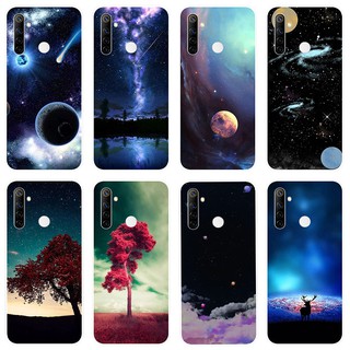 Ốp Điện Thoại TPU Dẻo Họa Tiết Hoa Xinh Xắn Thời Trang Cho Realme 6i Realme 6i Realme6i