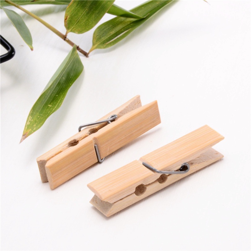Kẹp gỗ treo ảnh mini trang trí bàn học, phòng ngủ chắc chắn chất lượng tiện dụng GALA HOME