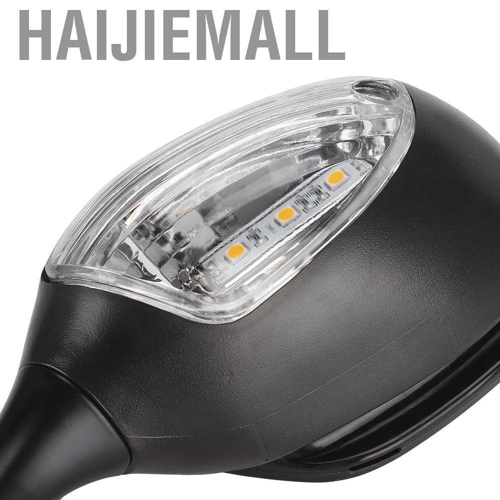 2 Kính Chiếu Hậu Có Đèn Led Cho Xe Mô Tô Su-Zuki Gsxr1000 Gsxr600 / 750