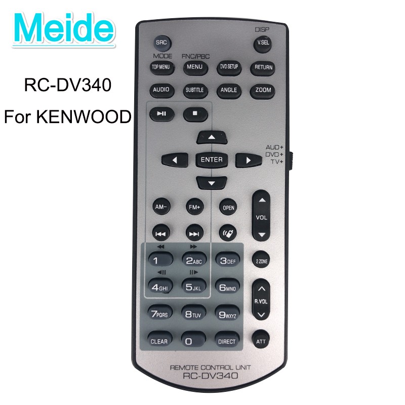 KENWOOD Mới Thiết Bị Điều Khiển Từ Xa Âm Thanh Xe Hơi Điều Khiển Từ Xa RC-DV340 RCDV340 Dx318 Dx319 Dx418 Dx419 Dx514 Dx516 Dx616 Dx7019 Dx7019 Dx7019 (REV 419 Dx712 Dx719 Dx5120Dx51X510Dx10K30