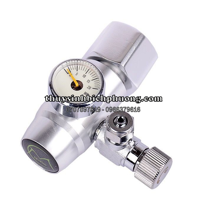 VAN TINH CHỈNH CƠ INOX MUFAN CÓ ĐỒNG HỒ | GIẢM ÁP AN TOÀN CHO BÌNH CO2 THỦY SINH